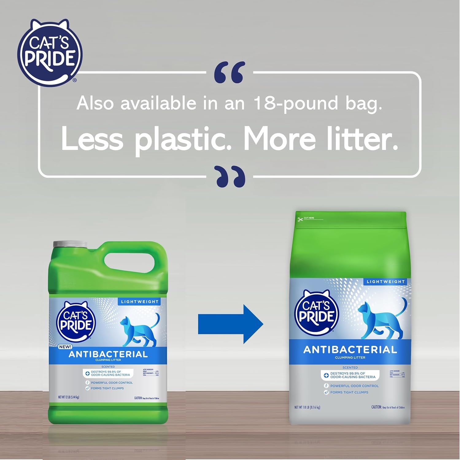 cats-pride-antibacterial-cat-litter-destroys-99-9-of-odor-causing-bacteria-powerful-odor-control-premium-lightweight-clumping-litter-scented-18-pounds