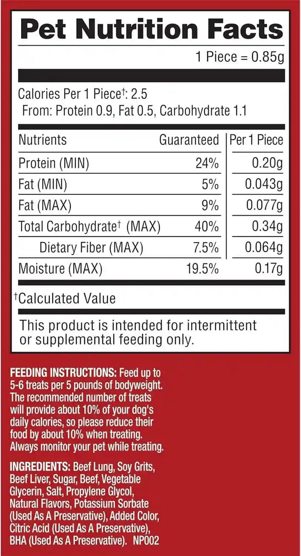 Pup-Peroni Dog Training Treats Made with Real Beef, 8 Bags (5.6 Oz. Each) | Slow Cooked 2.5+ Hours for a Tender Texture & Rich, Meaty Taste. 24% Protein. No Fillers. No Red 40.6