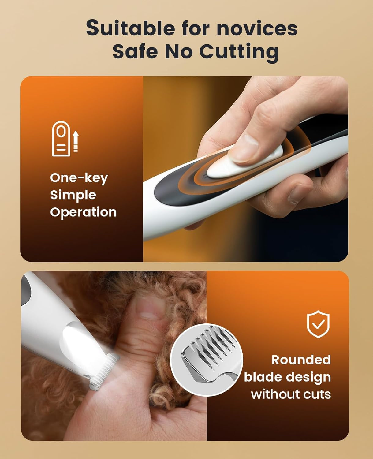 oneisall-low-noise-dog-paw-trimmer-with-led-light-35db-quiet-0-8inch-safe-blade-for-paws-ears-face-rump-cordless-pet-paw-grooming-clippers-for-dogs-cats