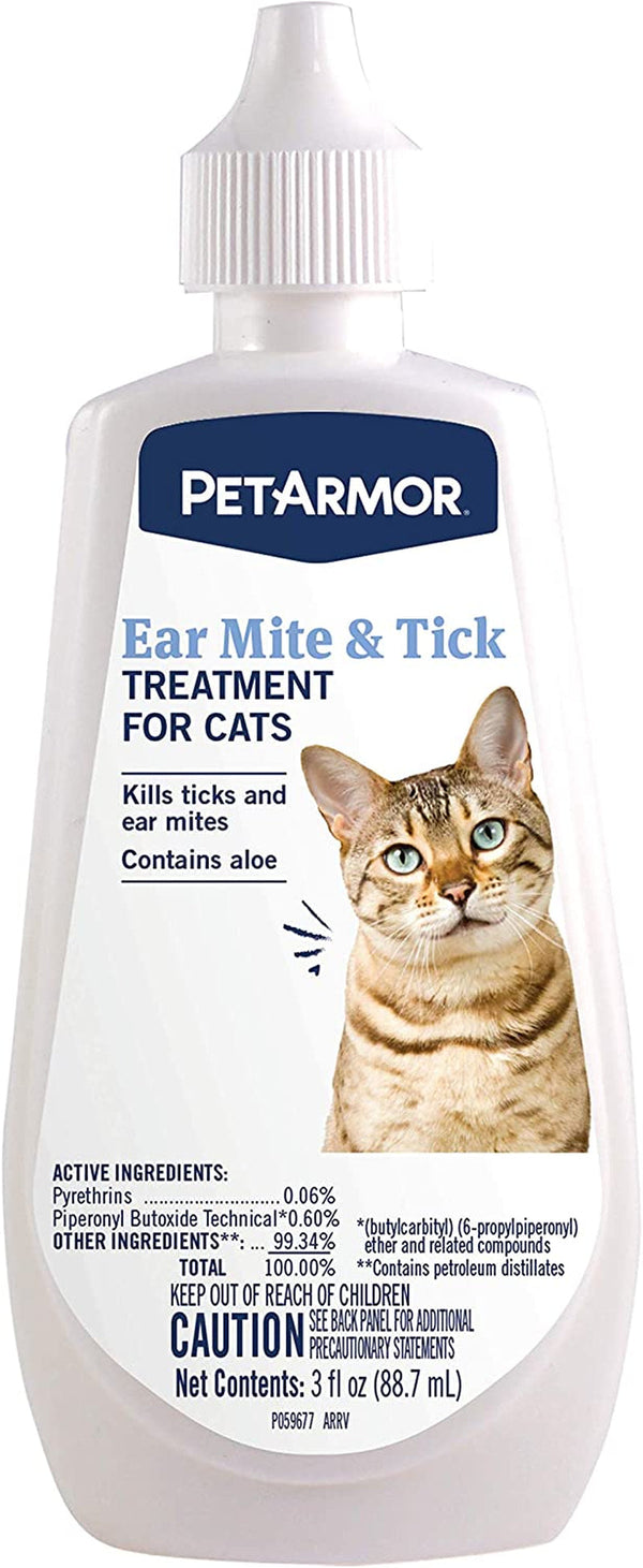Petarmor Ear Mite Treatment for Dogs, 3Oz | Ear Mite Medicine Kills Ticks and Ear Mites to Relieve Itchiness, Sooths Ears with Aloe6