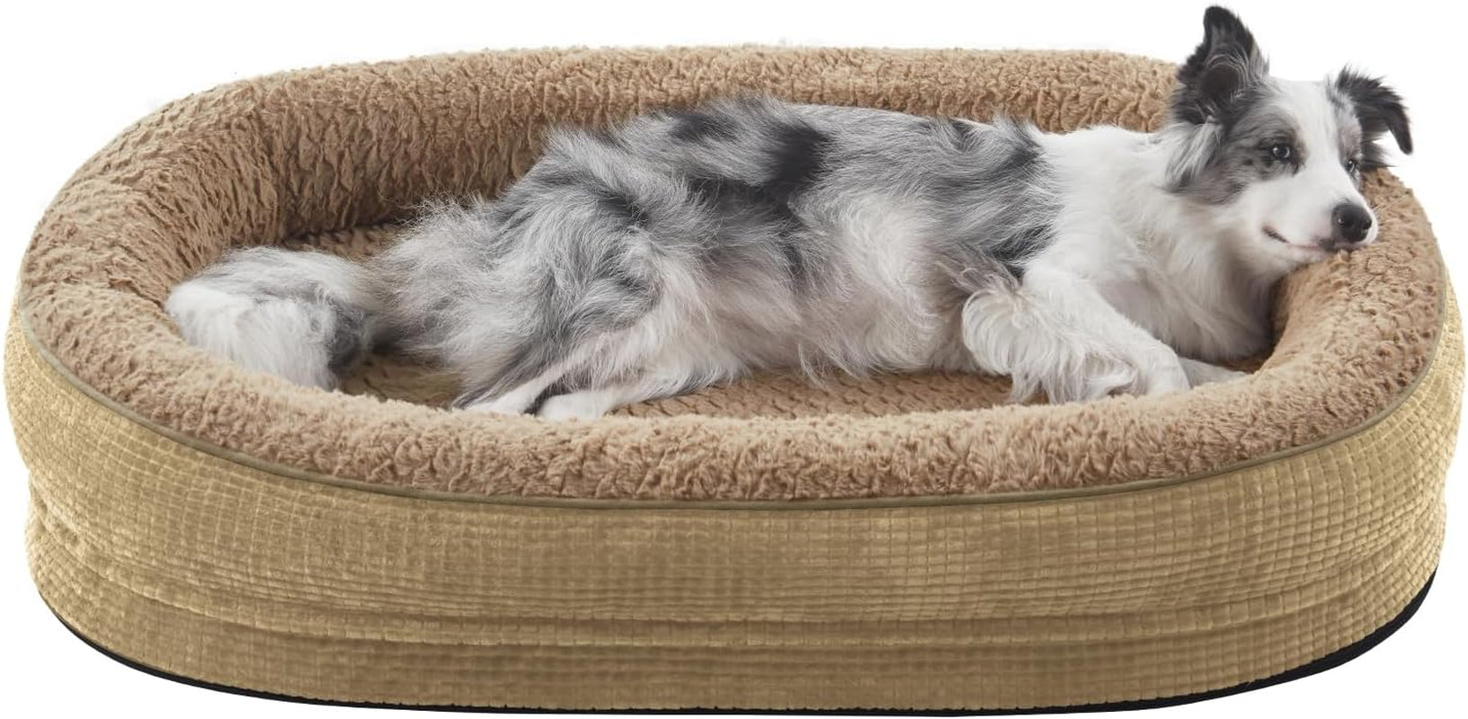joejoy-orthopedic-dog-beds-large-sized-dog-xl-egg-crate-memory-foam-pet-couch-bed-with-bolster-sides-waterproof-lining-removable-washable-cover-non-slip-bottom-grey