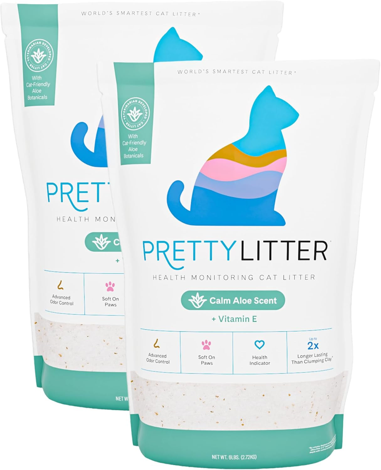 prettylitter-health-monitoring-cat-litter-unscented-non-clumping-lightweight-low-tracking-color-changing-silica-gel-crystals-advanced-odor-control-6-lbs-pack-of-2-up-to-2-month-supply