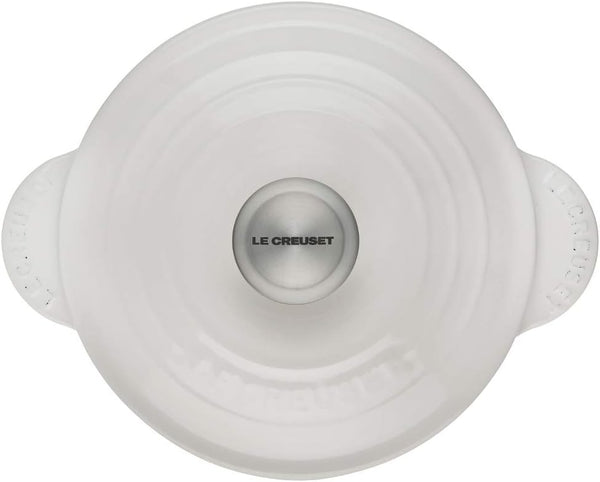 Le Creuset Enameled Cast Iron Rice Pot & Stoneware Insert, 2.25 Qt., White3