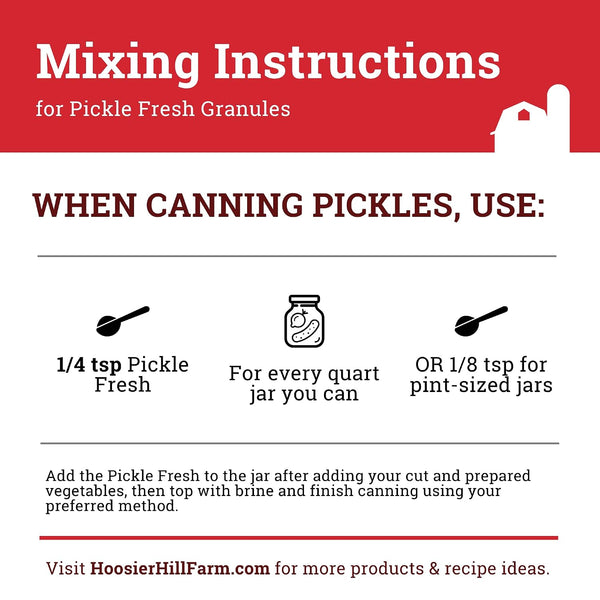 Pickle Fresh Granules, 1.5LB (Pack of 1)6