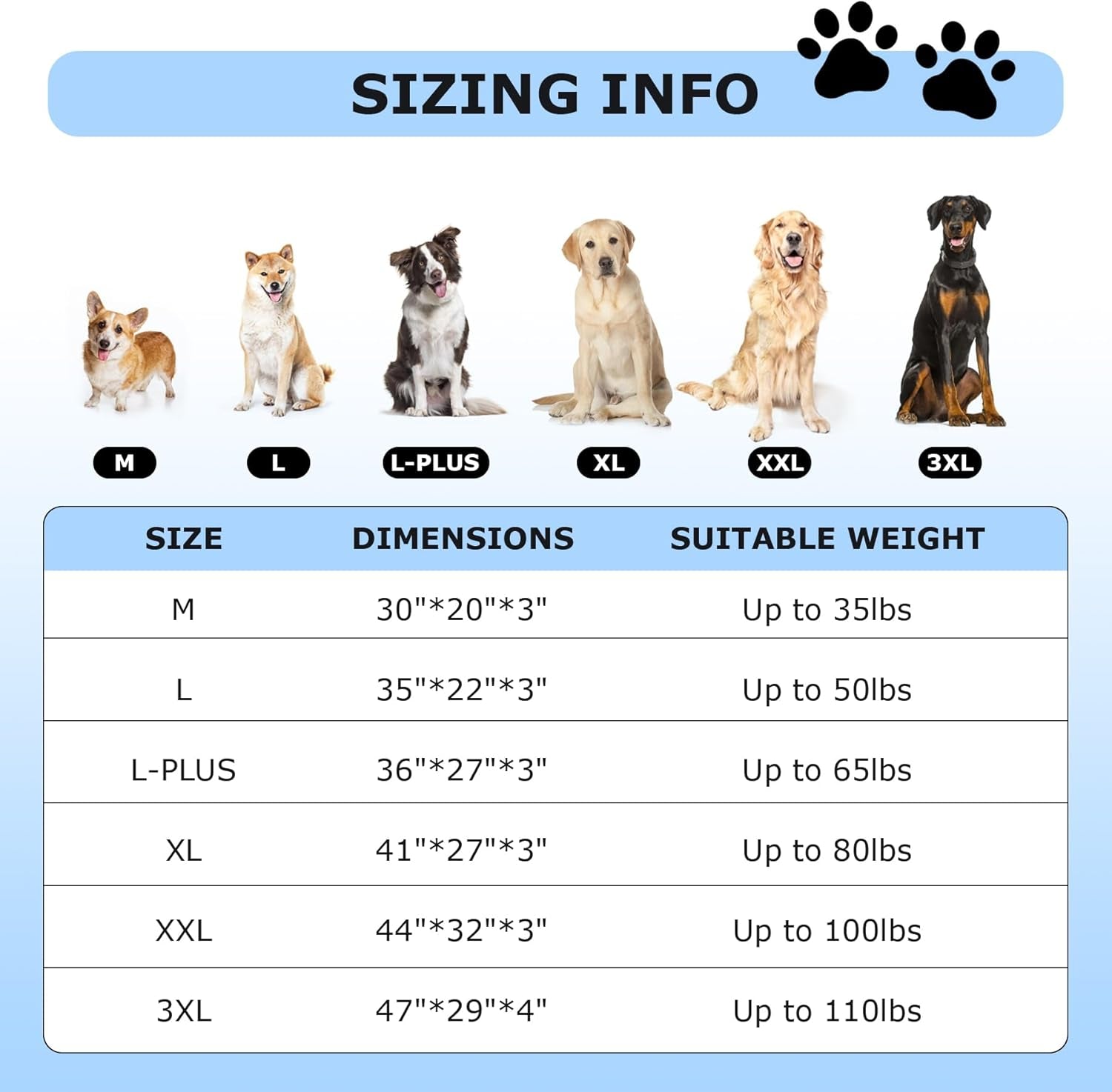 sunheir-washable-extra-large-dog-bed-covers-soft-plush-replacement-waterproof-dog-bed-liner-pet-bed-cover-with-zipper-44x32x3-inches-grey-cover-only