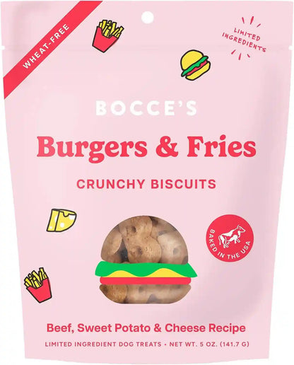 Bocce'S Bakery Birthday Cake Flavor Crunchy Biscuits Dog Treats, 5 Oz | Oven Baked, Wheat-Free Everyday Dog Treat Biscuits - Made with Real, Limited Ingredients and Baked in the USA8