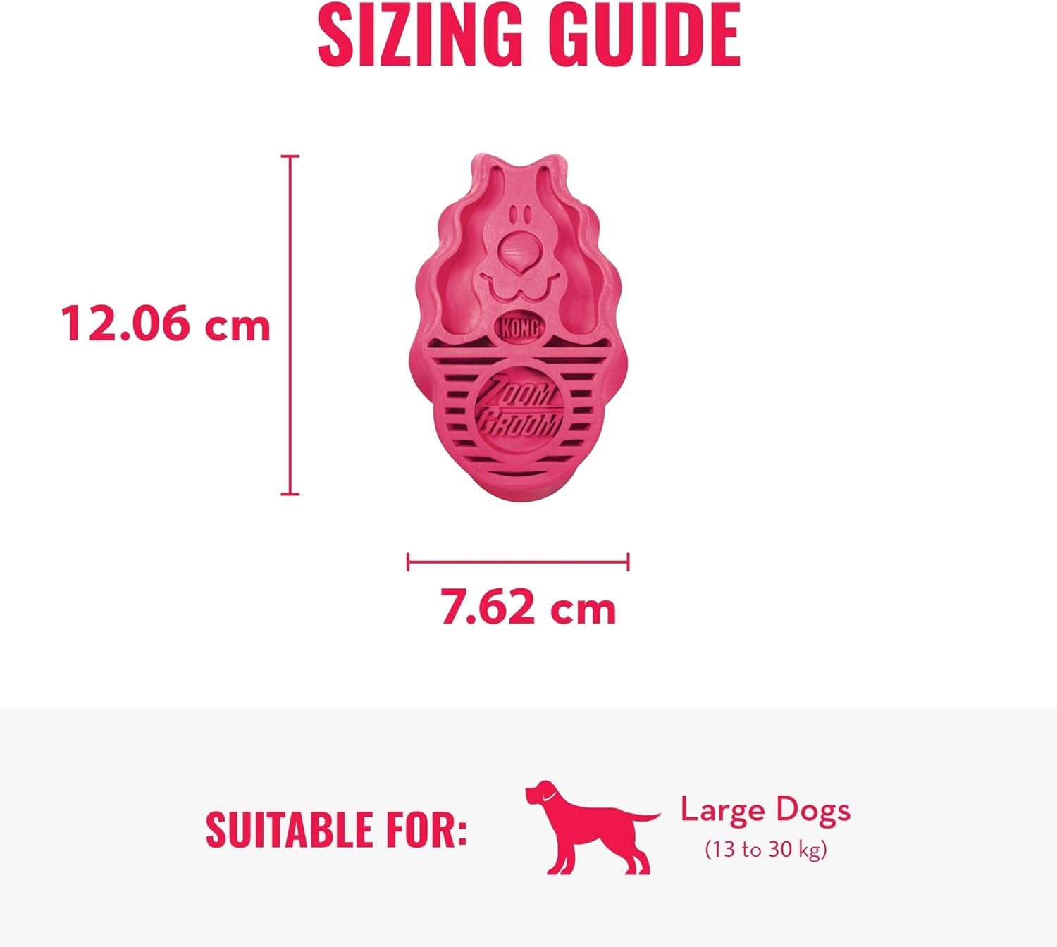 kong-zoomgroom-dog-brush-for-grooming-and-shampooing-red-brush-for-large-dogs