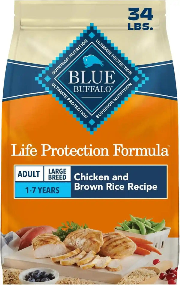 Blue Buffalo Life Protection Formula Chicken Large Adult Dog Food, 30 Lb | Real Chicken #1 Ingredient, Antioxidant-Rich Lifesource Bits, Glucosamine Supports Joint Health & Mobility in Large Breeds16