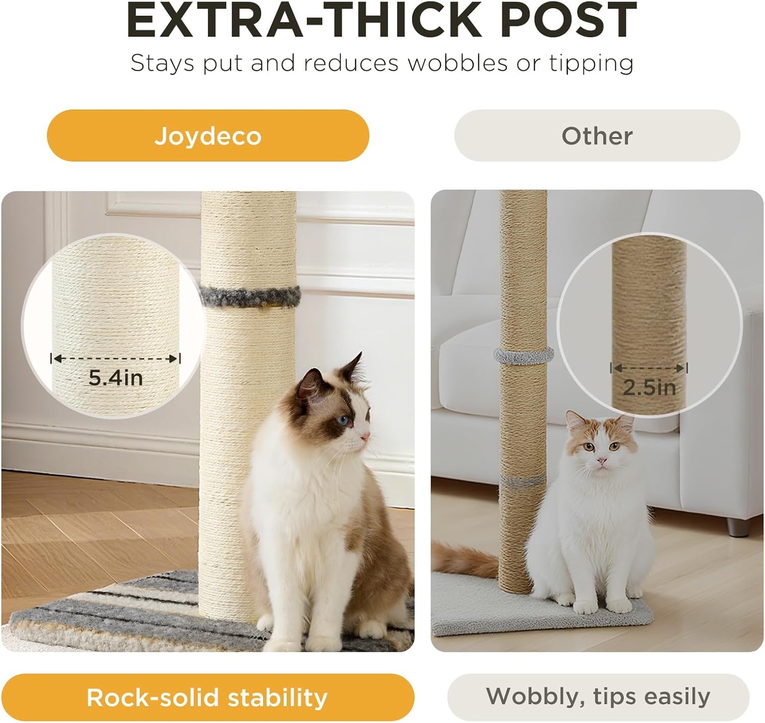 joydeco-cat-scratching-post-38-inches-heavy-duty-and-thick-scratching-post-sisal-rope-with-hanging-ball-and-mice-for-indoor-catsgrey