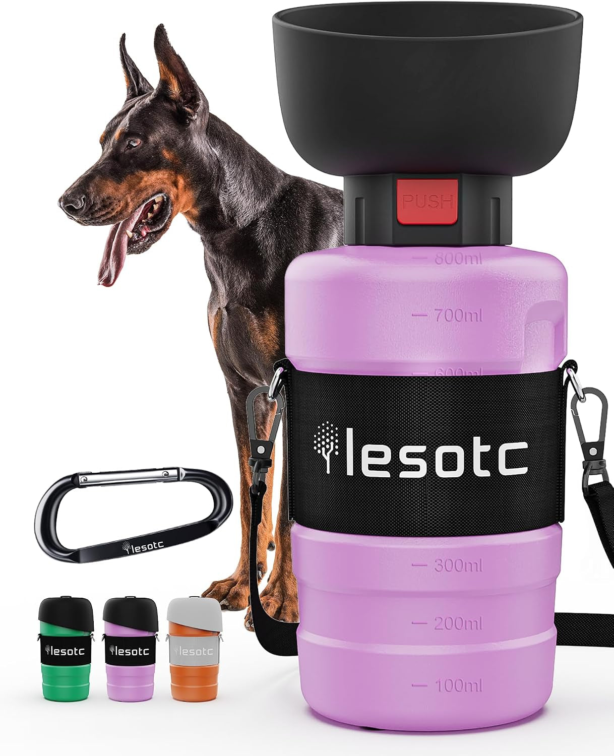 lesotc-dog-water-bottle-portable-water-dispenser-with-travel-water-bowl-leak-proof-pet-travel-squeeze-bottle-puppy-essentials-dog-stuff-accessories-for-outdoor-walking-hiking-camping