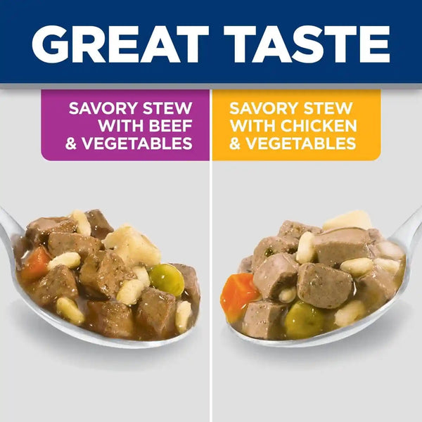 Hill'S Science Diet Adult 1-6 Small & Mini Wet Dog Food Variety Pack | #1 Veterinarian Recommended, Chicken & Vegetables, Beef & Vegetables, 3.5 Oz. Trays, 12-Pack7