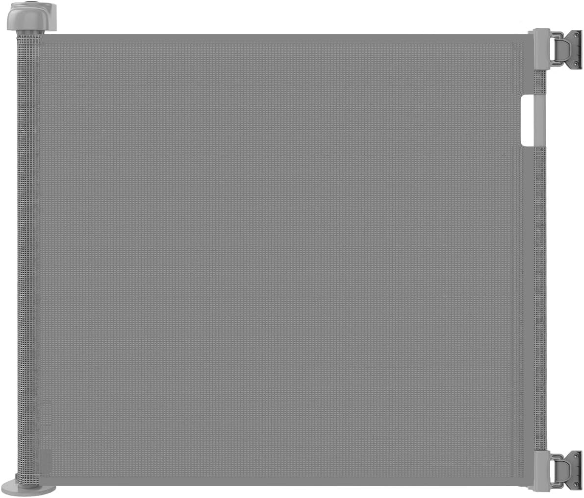 retractable-baby-gate-for-stairs-33-height-expands-up-to-55-width-safety-gate-for-infants-toddlers-dogs-pets-easy-install-secure-closure-gray-mesh-design-for-indoor-outdoor-use