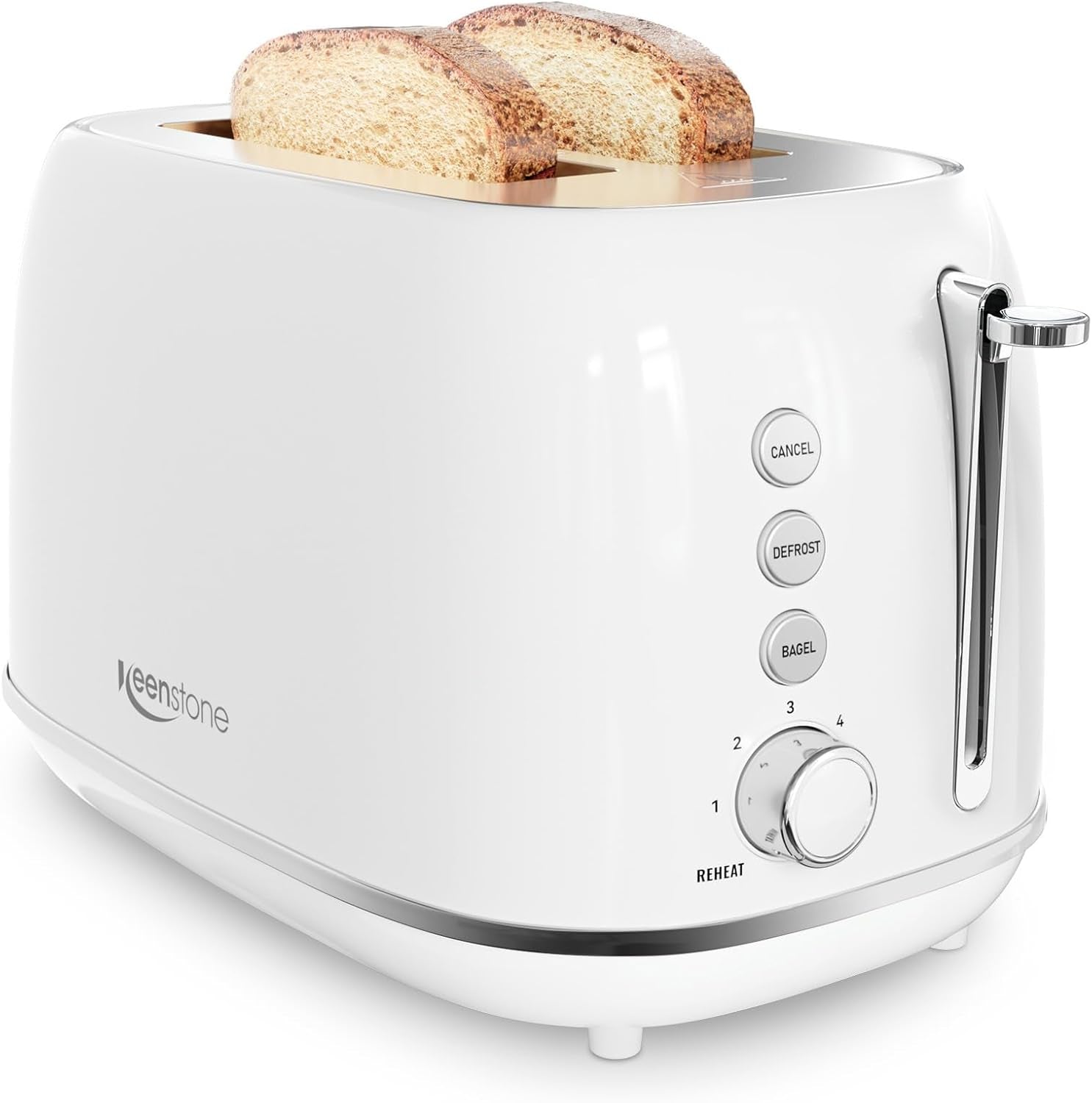2-slice-toaster-retro-stainless-steel-kitchen-essentials-white-retro-kitchen-decor-18-8-food-grade-steel-1-5-slots-6-browning-levels-bagel-defrost-reheat-removable-crumb-tray