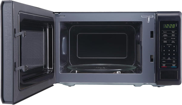 0.7 Cu. Ft. Countertop Microwave in Black - 700W (10.1"H X 17"W X 12.5"D) MC77MB2