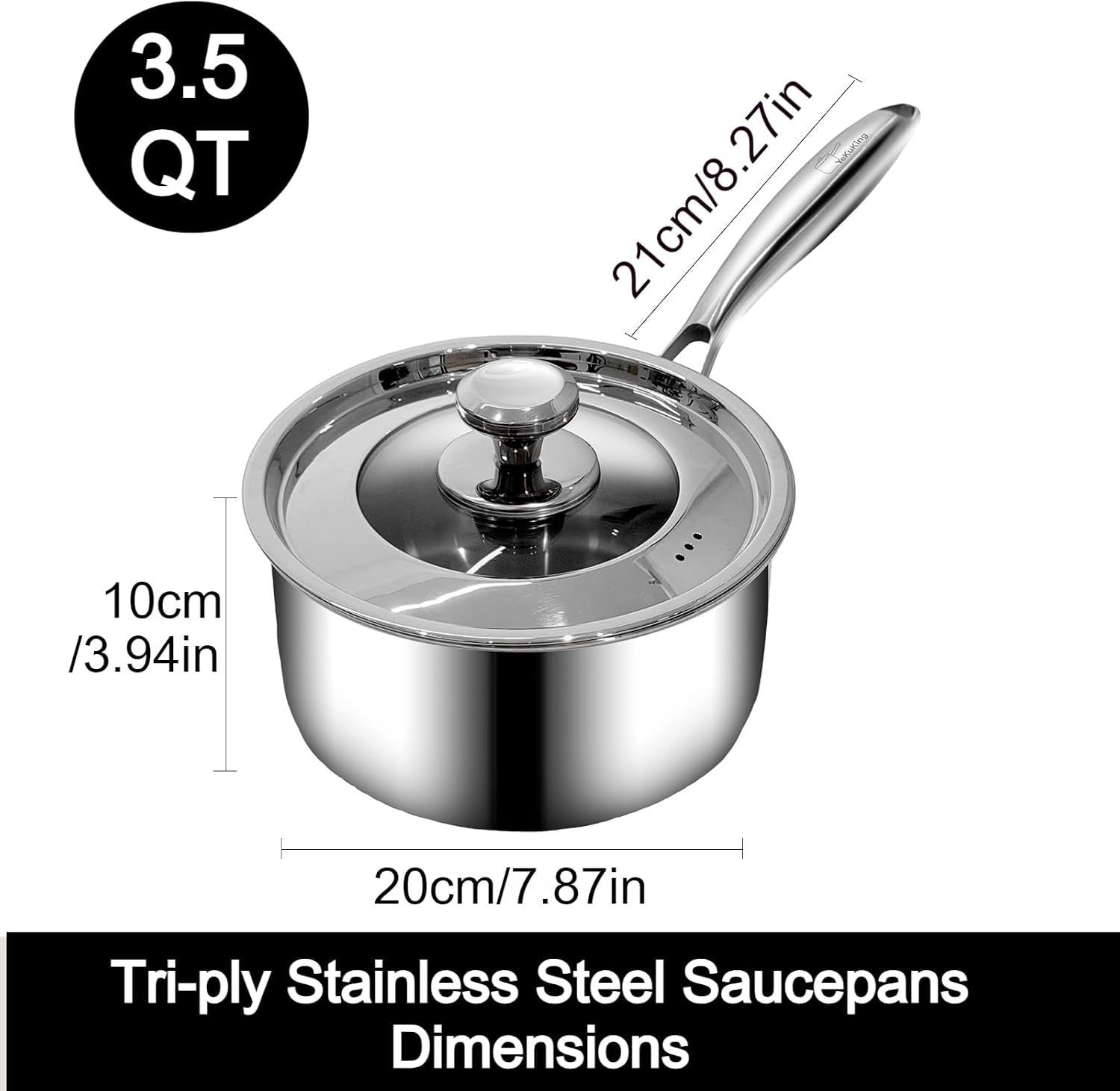 3-5-qt-tri-ply-stainless-steel-saucepan-with-visible-lid-small-pot-sauce-pan-for-cooking-milk-noodle-pasta-soup-vegetable-dishwasher-safe-induction-compatibledetachable-handle