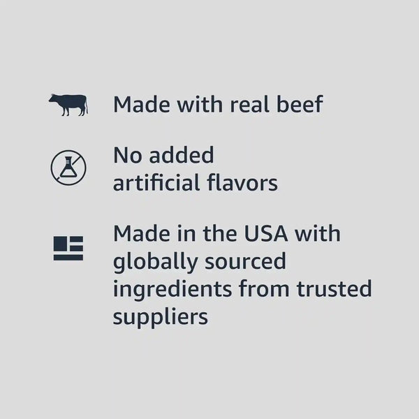 Amazon Basics Chopped Ground Dinner Wet Dog Food Variety Pack, Filet Mignon Flavor and with Beef, Made with Natural Ingredients, 13.2Oz Cans (Pack of 12)3