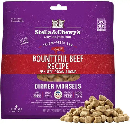 Stella & Chewy'S Freeze-Dried Raw Cat Dinner Morsels - Premium Chicken Recipe with 98% Cage-Free Meat & Organs - Natural Grain-Free Cat & Kitten Food - Made in USA - 18 Oz22