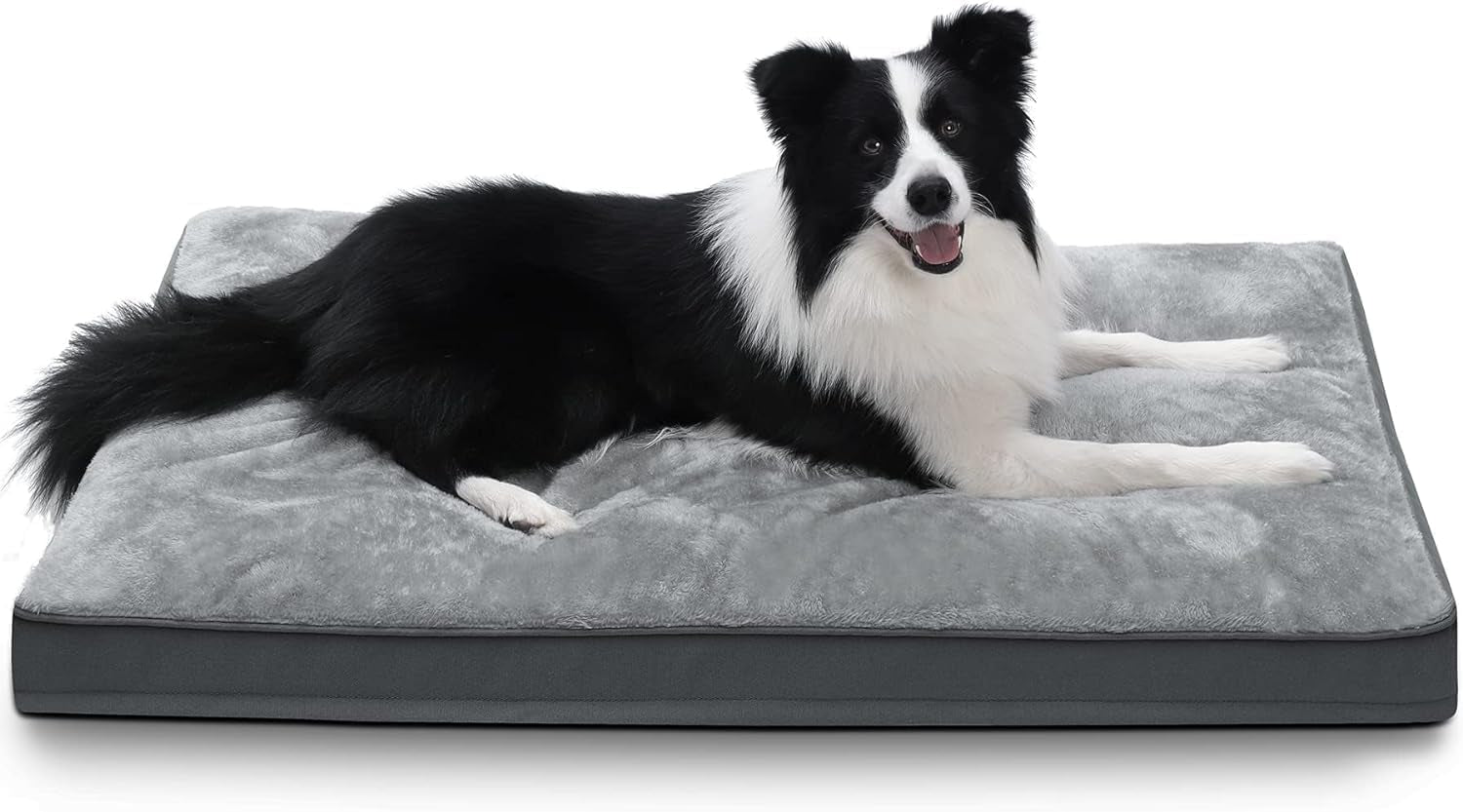 dog-crate-bed-waterproof-deluxe-plush-dog-beds-with-removable-washable-cover-anti-slip-bottom-pet-sleeping-mattress-for-large-medium-jumbo-small-dogs-41-x-27-inch-gray