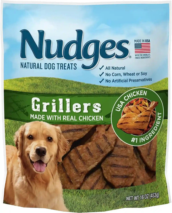 Blue Buffalo Nudges Chicken Homestyle Natural Dog Treats, Pot-Pie-Inspired Recipe, Healthy Reward or Training Treat, Made in the USA with Real Chicken, No Artificial Preservatives, 16 Oz.22