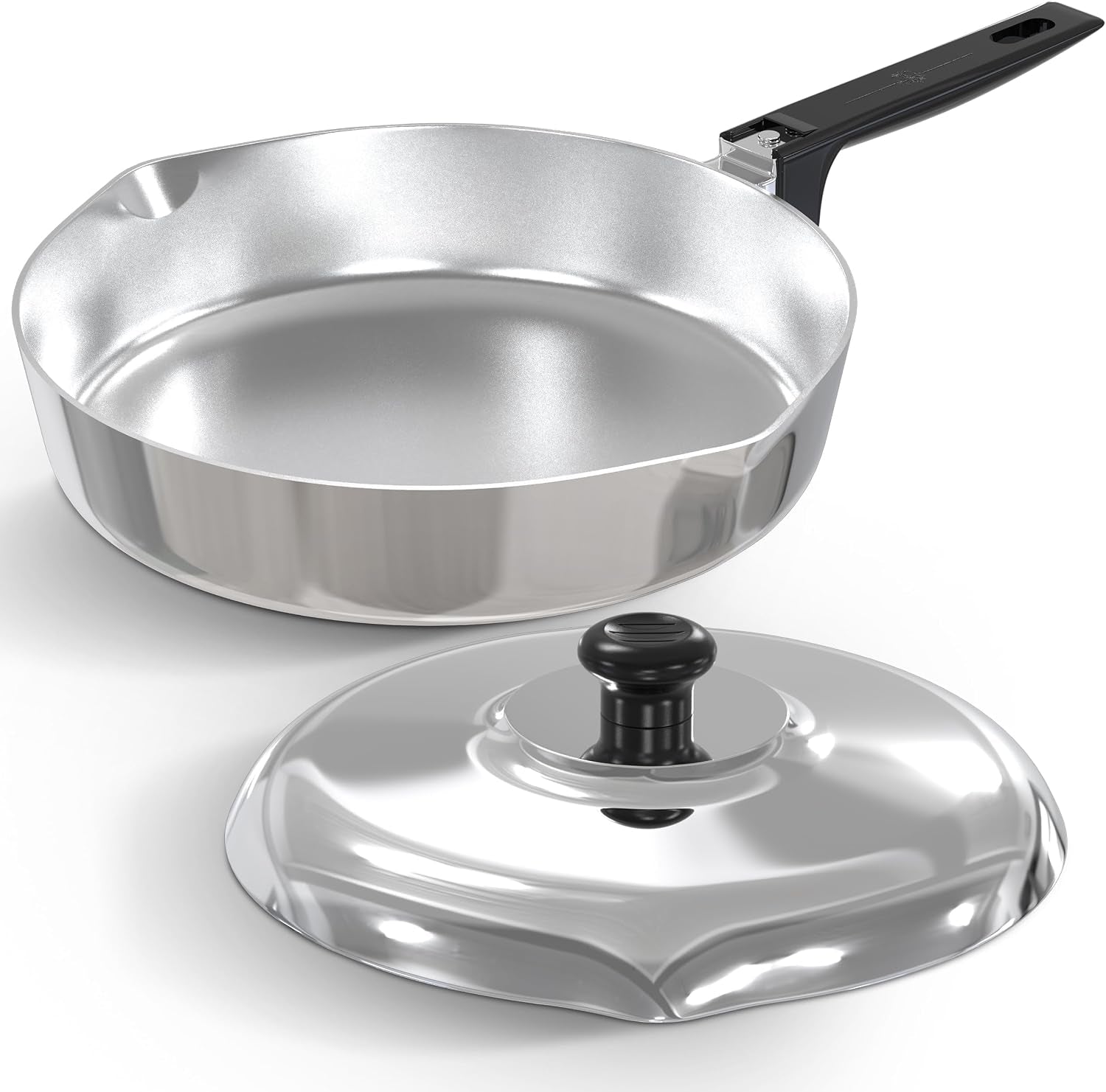 cast-aluminum-saute-pan-with-lid-10-inch-oven-safe-deep-frying-pan-with-lid-two-side-spouts-and-ergonomic-stay-cool-handle-for-comfortable-grip-and-pouring-3-quart
