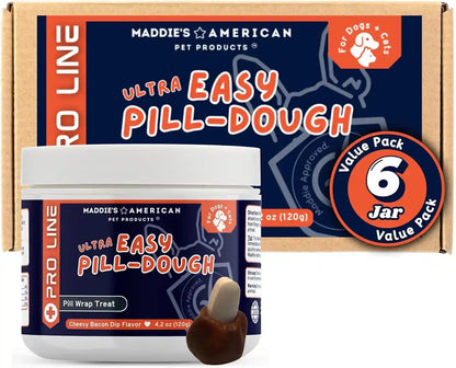 Ultra Easy Pill-Dough Treat Paste Wrap for Dogs & Cats - Forms a Custom Pocket to Hide Pet Medications - Pro Line9