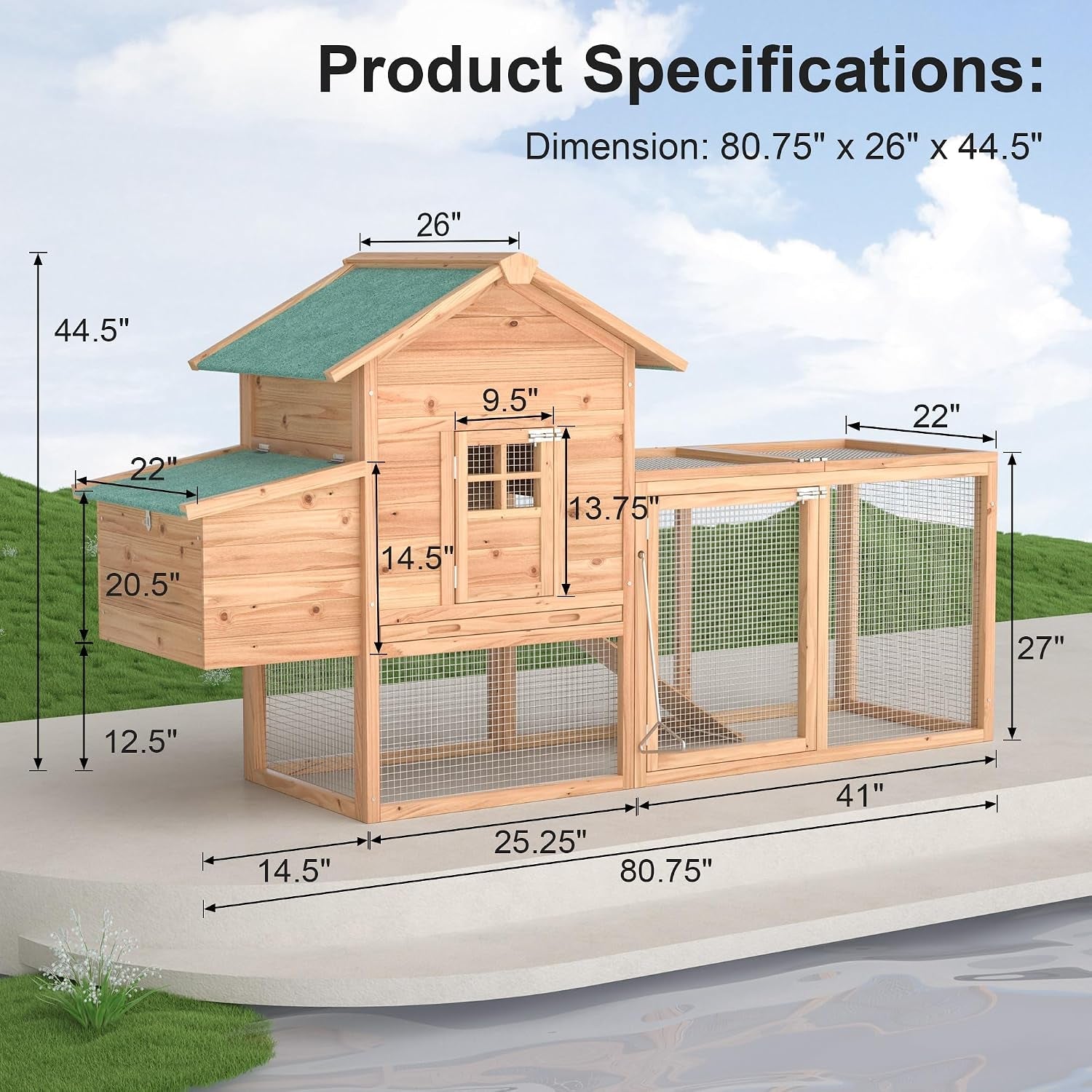 outdoor-chicken-coop-for-2-4-chickens-wooden-hen-house-with-nesting-box-80-poultry-pet-hutch-backyard-run-cage-w-waterproof-asphalt-roof-ramp-perch-and-wire-fence