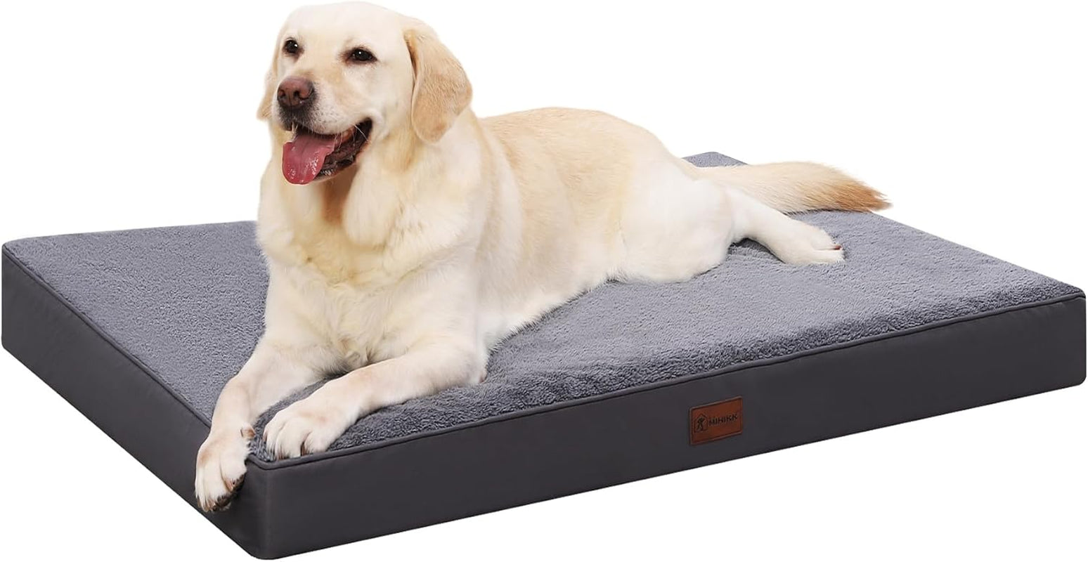 waterproof-dog-beds-large-sized-dog-orthopedic-dog-beds-for-crate-with-removable-washable-cover-egg-crate-foam-pet-pad-mat-with-anti-slip-bottom-36x27-inch-grey