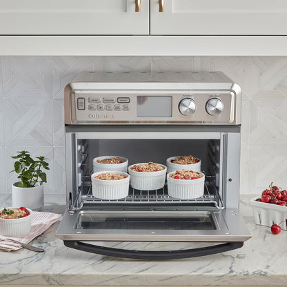 TOA-95C Digital Airfryer Toaster Oven, 0.95-Cubic Feet, Premium 1800-Watt Oven with Digital Display & Controls, XL Capacity, Intuitive Programming & Adjustable Temperature, Stainless Steel8