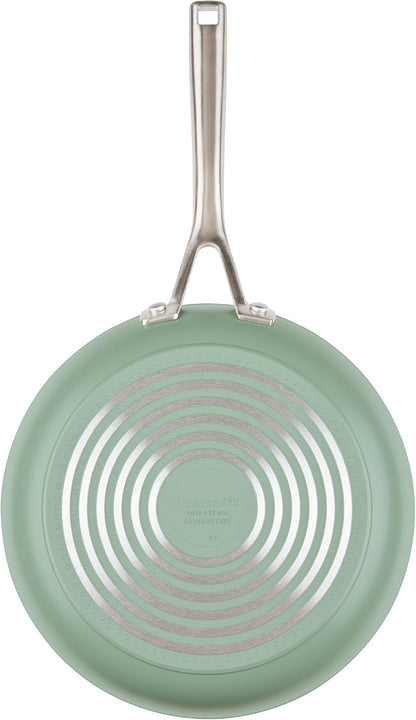Kitchenaid Hard-Anodized Induction Ceramic Pots and Pans Set, 9Pc Cardamom4