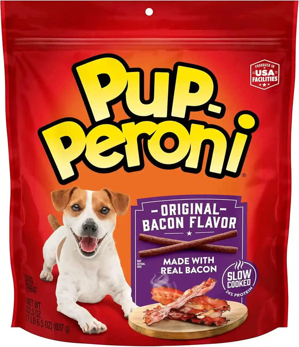 Pup-Peroni Dog Treats, Original Bacon Flavor, 22.5 Ounce, Made with Real Bacon2