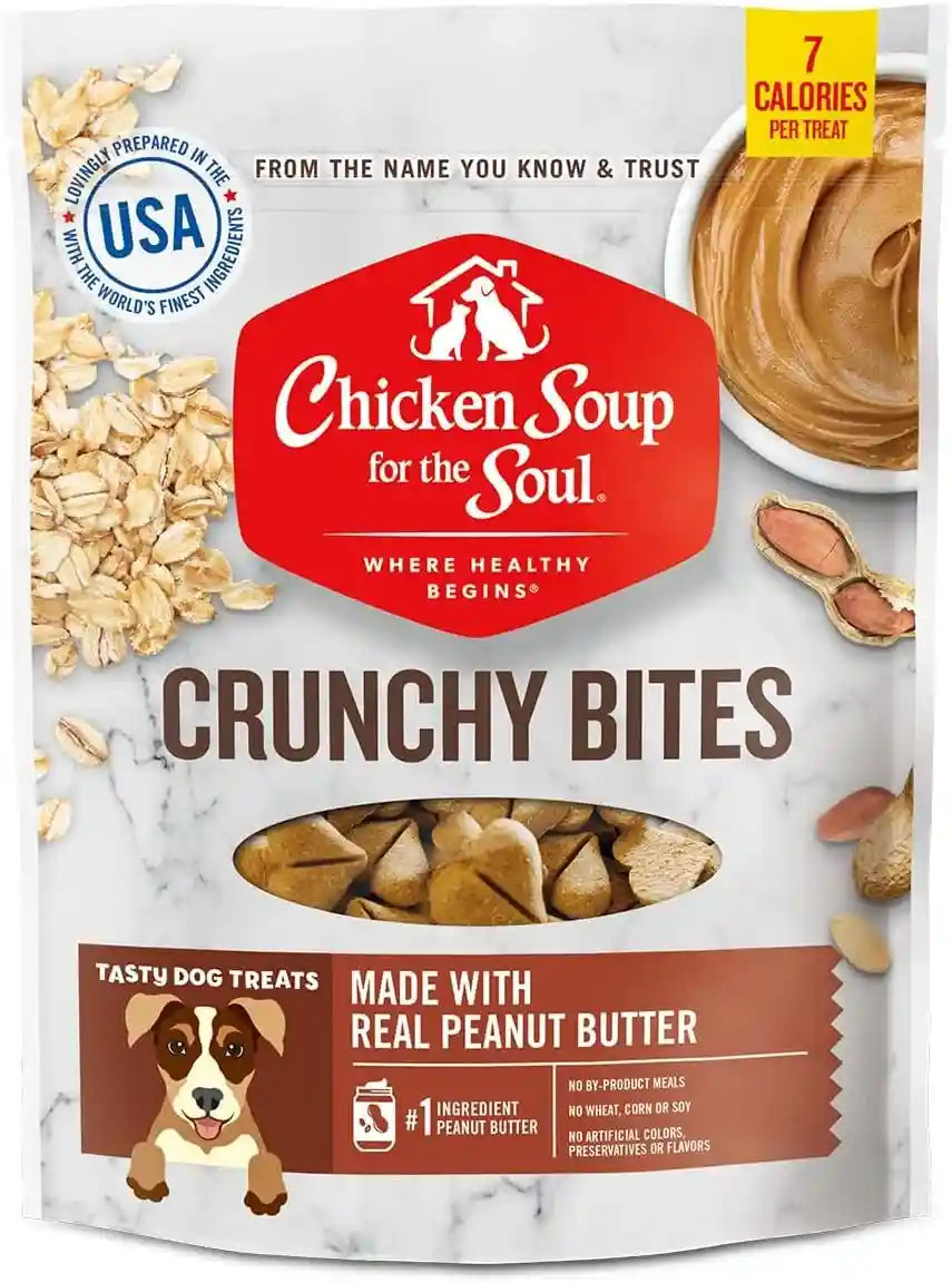 chicken-soup-for-the-soul-pet-food-crunchy-bites-dog-treats-chicken-12-ounce-bag-soy-corn-wheat-free-no-artificial-flavors-or-preservatives