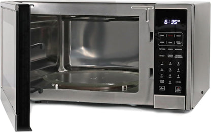 3-In-1 Microwave Air Fryer Convection Oven 1000-Watts with 10 Power Levels and 12 Presets, Speed Defrost, Electronic Control Panel and Glass Turntable, 1.3-Cu.Ft., Stainless Steel9