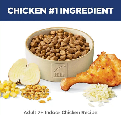 Hill'S Science Diet Adult 7+ Indoor Dry Cat Food | #1 Veterinarian Recommended, Chicken Recipe, 7 Lb. Bag3