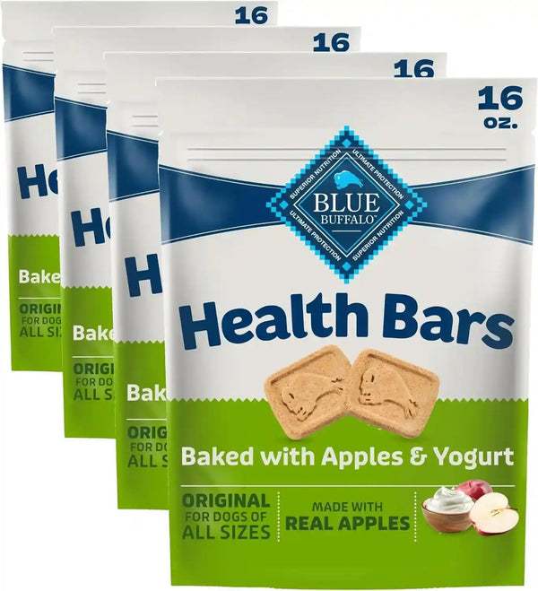 Blue Buffalo Health Bars Pumpkin & Cinnamon Crunchy Dog Biscuits, Oven-Baked with Pumpkin & Natural Ingredients, Healthy Dog Treats with No Artificial Flavors or Preservatives, 16 Oz.33