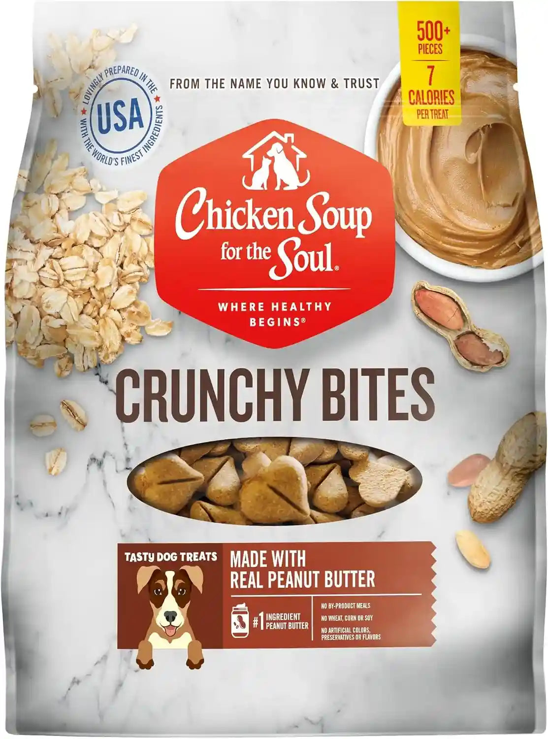 chicken-soup-for-the-soul-pet-food-crunchy-bites-dog-treats-chicken-12-ounce-bag-soy-corn-wheat-free-no-artificial-flavors-or-preservatives