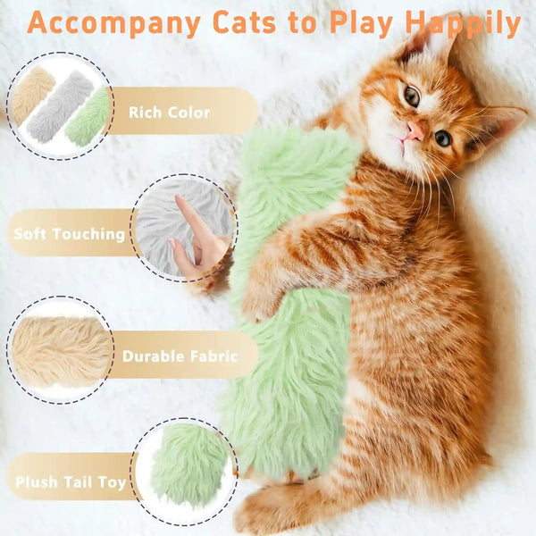 3 Pack Catnip Toys,Soft and Durable Cat Pillows Toys, Funny Cat Toy | Crinkle Sound Catnip Toys,Indoor Interactive Cat Kicker Toy, Companion Toys for Cats, Cat Toys for Indoor Cats (Gray Set)2