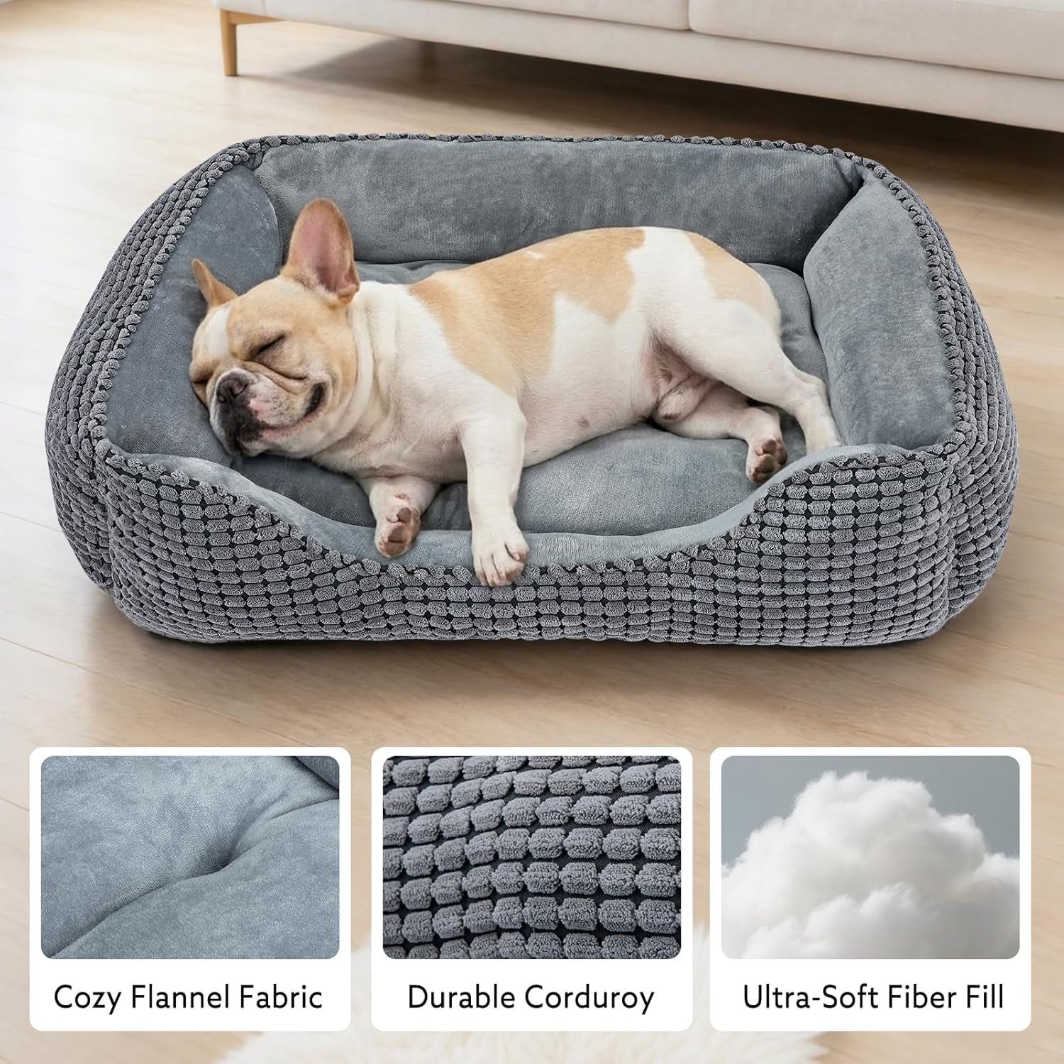 mixjoy-dog-bed-for-large-medium-small-dogs-rectangle-washable-sleeping-puppy-bed-soft-calming-cat-beds-for-indoor-cats-orthopedic-pet-sofa-bed-anti-slip-bottom-with-multiple-size-20-grey
