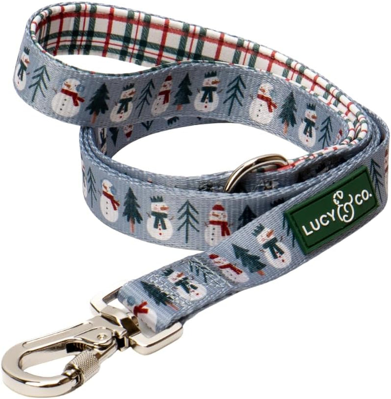lucy-co-cheery-cherries-designer-dog-leash-for-small-to-large-dogs-padded-handle-for-comfort-large-red-gingham-cherries-5-foot