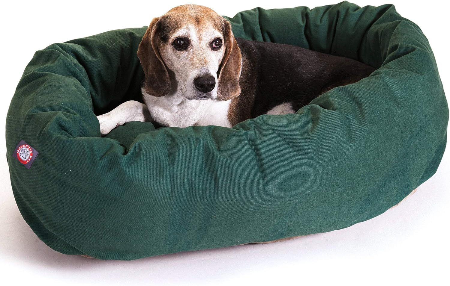 majestic-pet-40-inch-bagel-calming-dog-bed-washable-cozy-soft-round-dog-bed-with-spine-support-for-dogs-to-rest-their-head-fluffy-donut-dog-bed-40x29x9-inch-round-pet-bed-large-blue