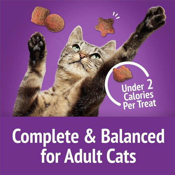 Purina Friskies Cat Treats, Party Mix Gravy-Licious Crunch Turkey and Gravy Flavors - (Pack of 6) 6 Oz. Pouches8