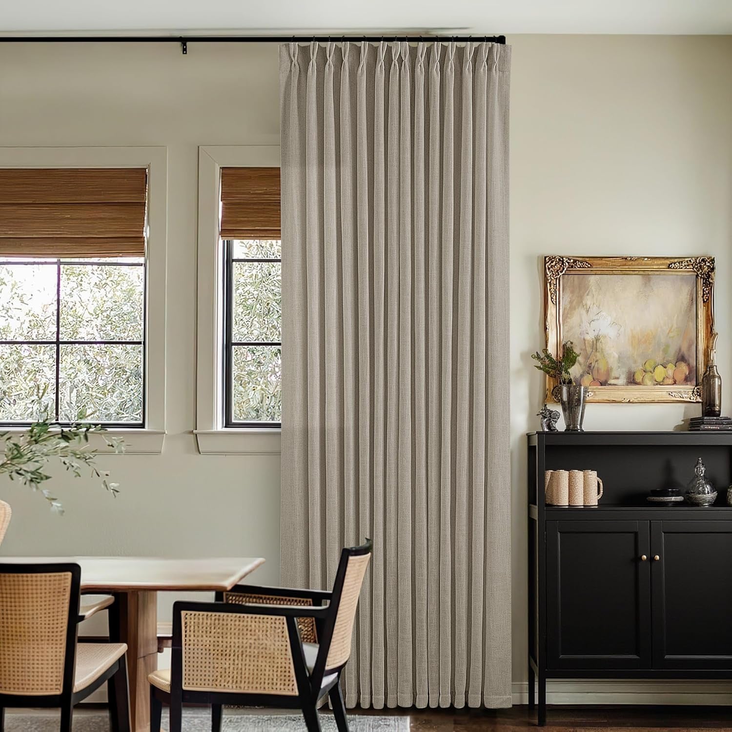 burlywood-birch-pinch-pleated-linen-90-inch-curtains-2-panels-thick-linen-textured-flax-burlap-taupe-pinch-pleat-drapes-90-inches-long-semi-sheer-curtains-for-dining-bedroom-office
