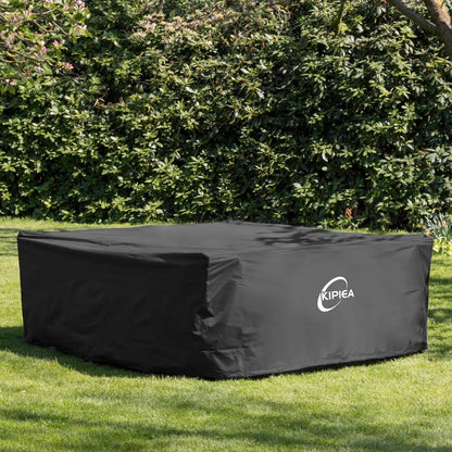 Patio Furniture Covers Waterproof Winter, Heavy-Duty Outdoor Furniture Set Covers for Table Chairs, Anti-Uv, No Tears or Fading (110" L X 84" W X 28" H)9