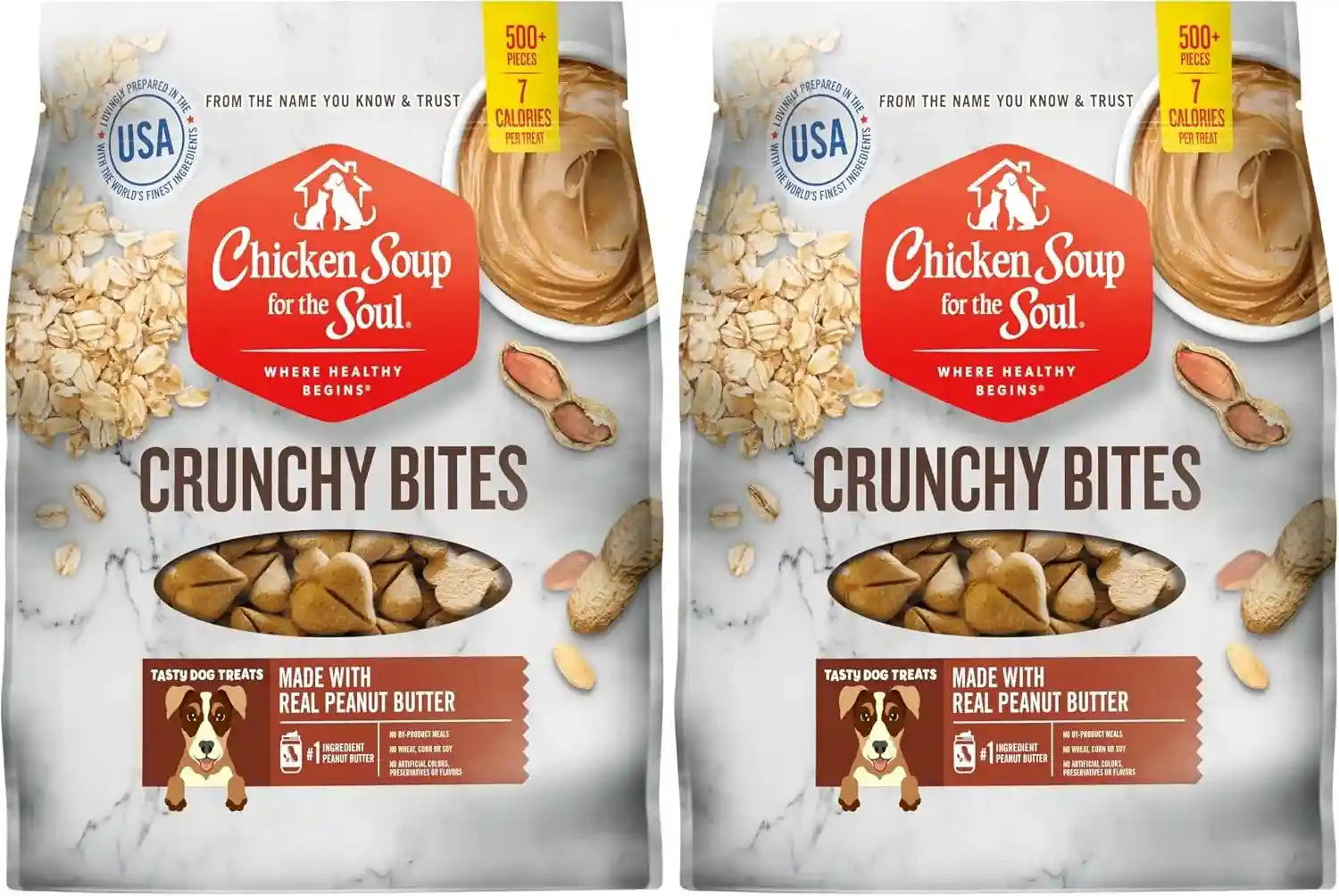 chicken-soup-for-the-soul-pet-food-crunchy-bites-dog-treats-chicken-12-ounce-bag-soy-corn-wheat-free-no-artificial-flavors-or-preservatives