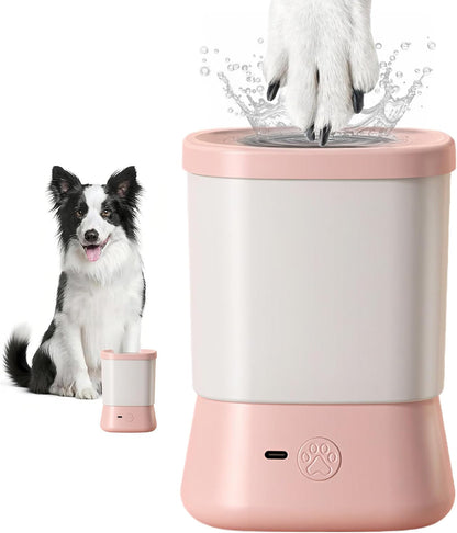 Electric Dog Paw Cleaner for Dogs，2 Speeds Automatic Dog Foot Paw Washer for Small Medium to Large Cat Dog Pet (Grey)8