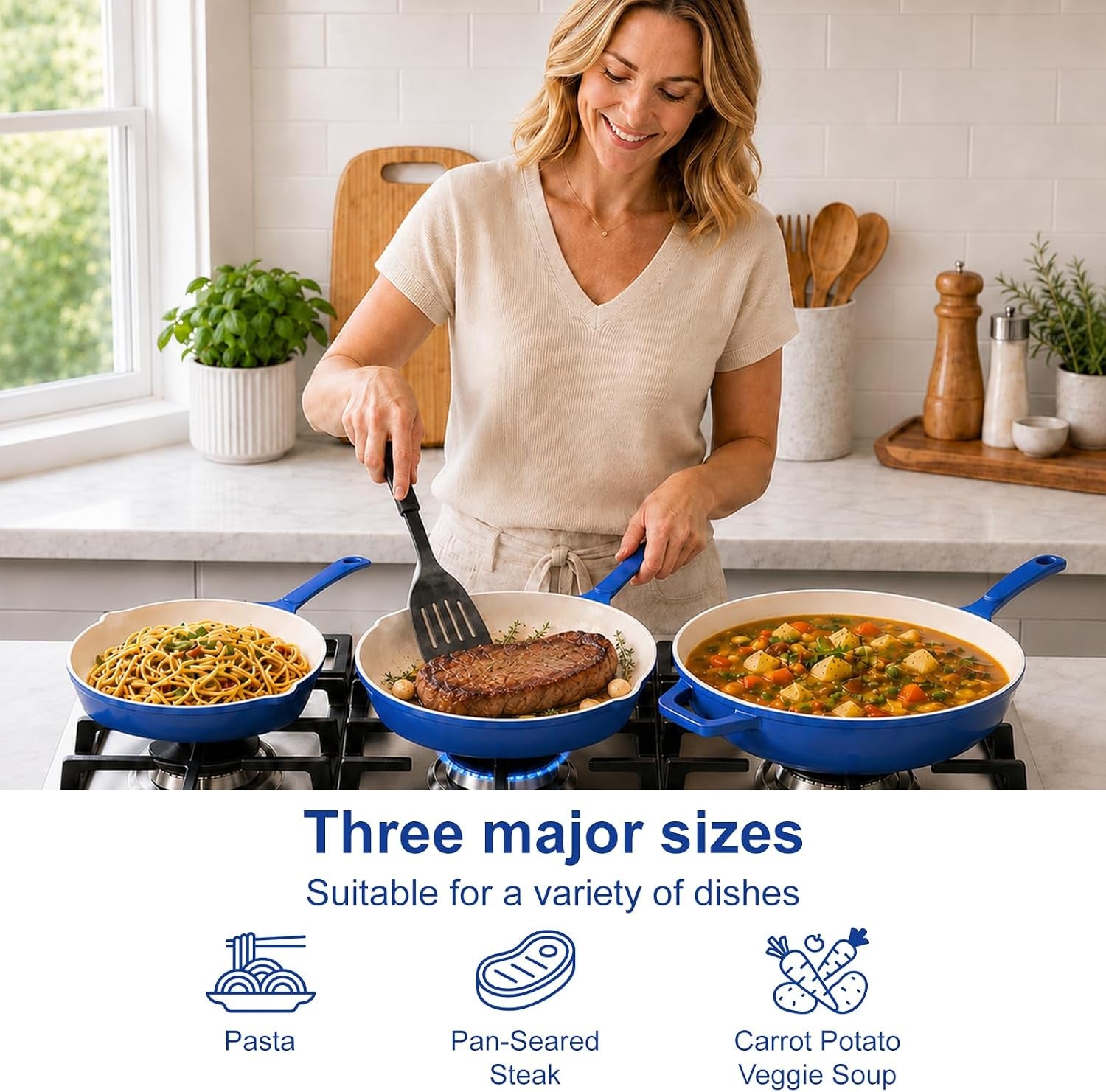 nonstick-enameled-cast-iron-cookware-3-piece-skillet-set-8-9-5-11-healthy-non-toxic-pfoa-pfas-ptfe-free-all-stovetops-compatible-blue