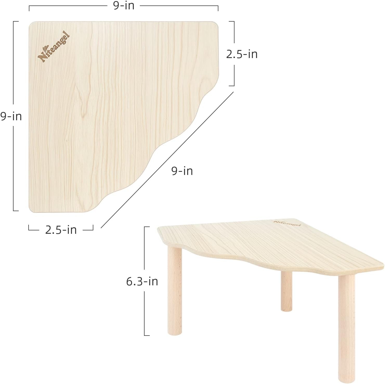 niteangel-hamster-play-wooden-platform-triangle-9-l-x-9-w-6-3-h-can-maximizes-cage-space-enriches-pet-environment-for-dwarf-syrian-hamsters-gerbils-mice-degus-or-other-small-pets