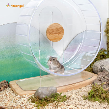 Niteangel Anti-Slide Hamster Wheel Platform: Medium Size & Elevates Height5