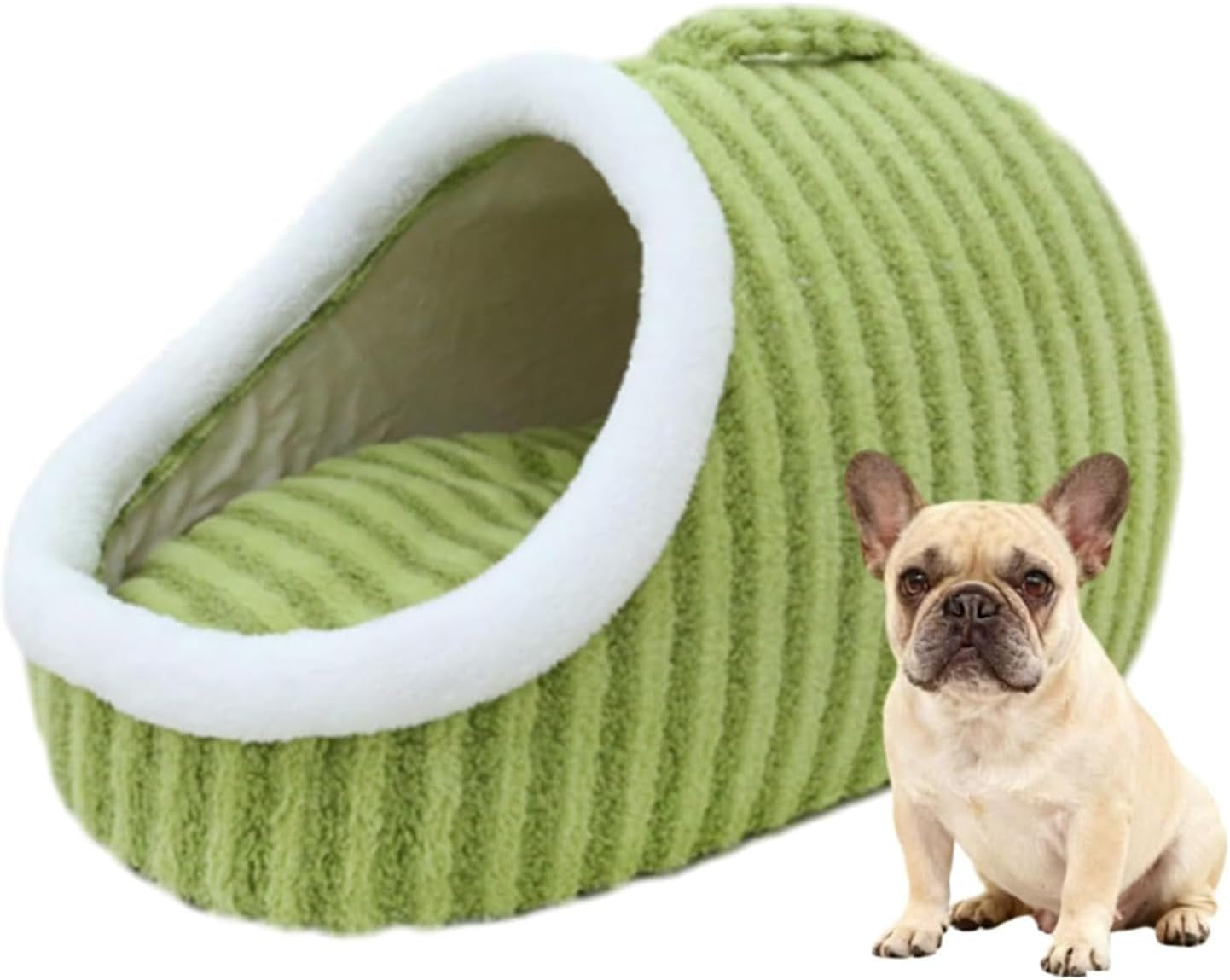 warm-nest-dog-bed-soft-cozy-pet-cave-with-removable-cushion-non-slip-washable-soft-slipper-cave-for-small-and-medium-pets-blue-large