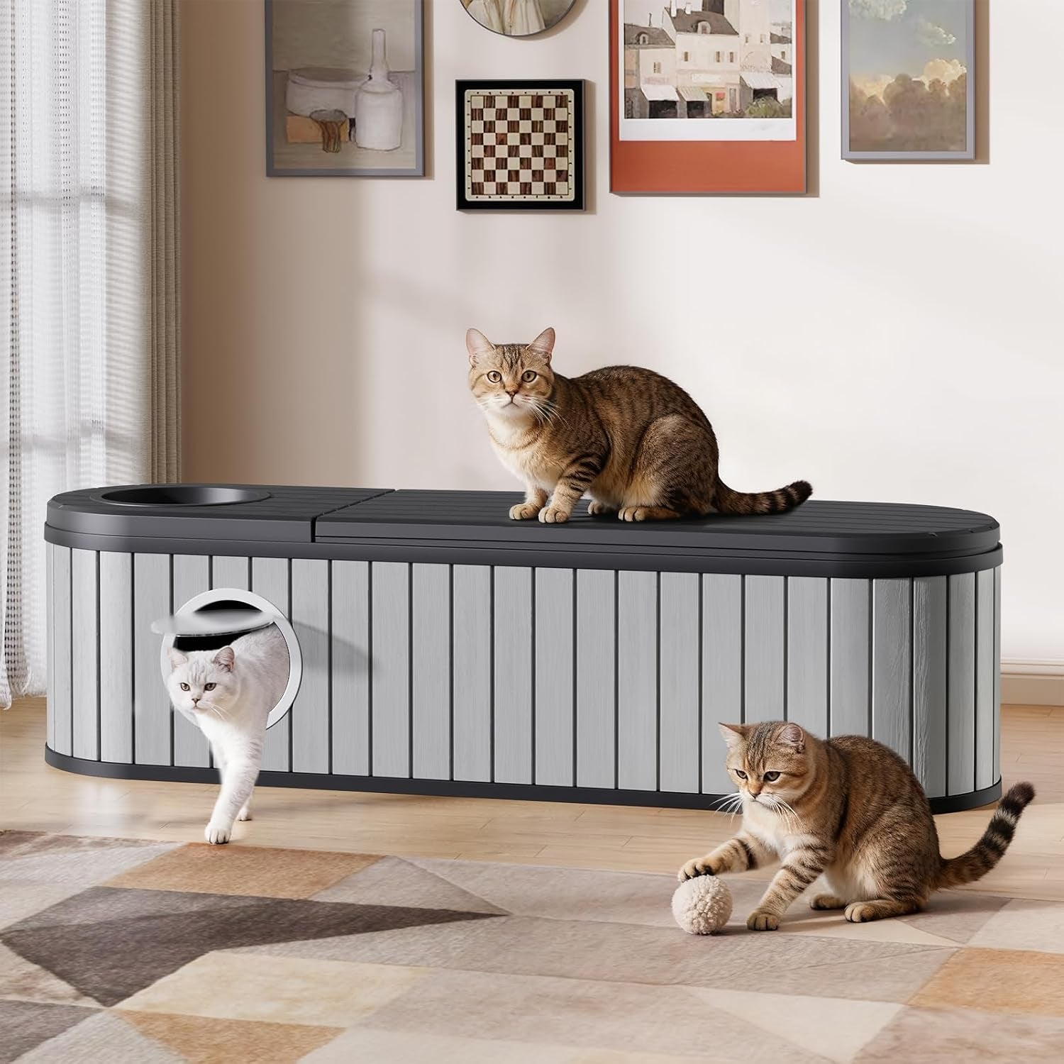 cat-litter-box-enclosure-for-multi-cat-homes-hidden-litter-box-furniture-for-indoor-kitty-cabinet-with-bench-easy-to-clean-versatile-design