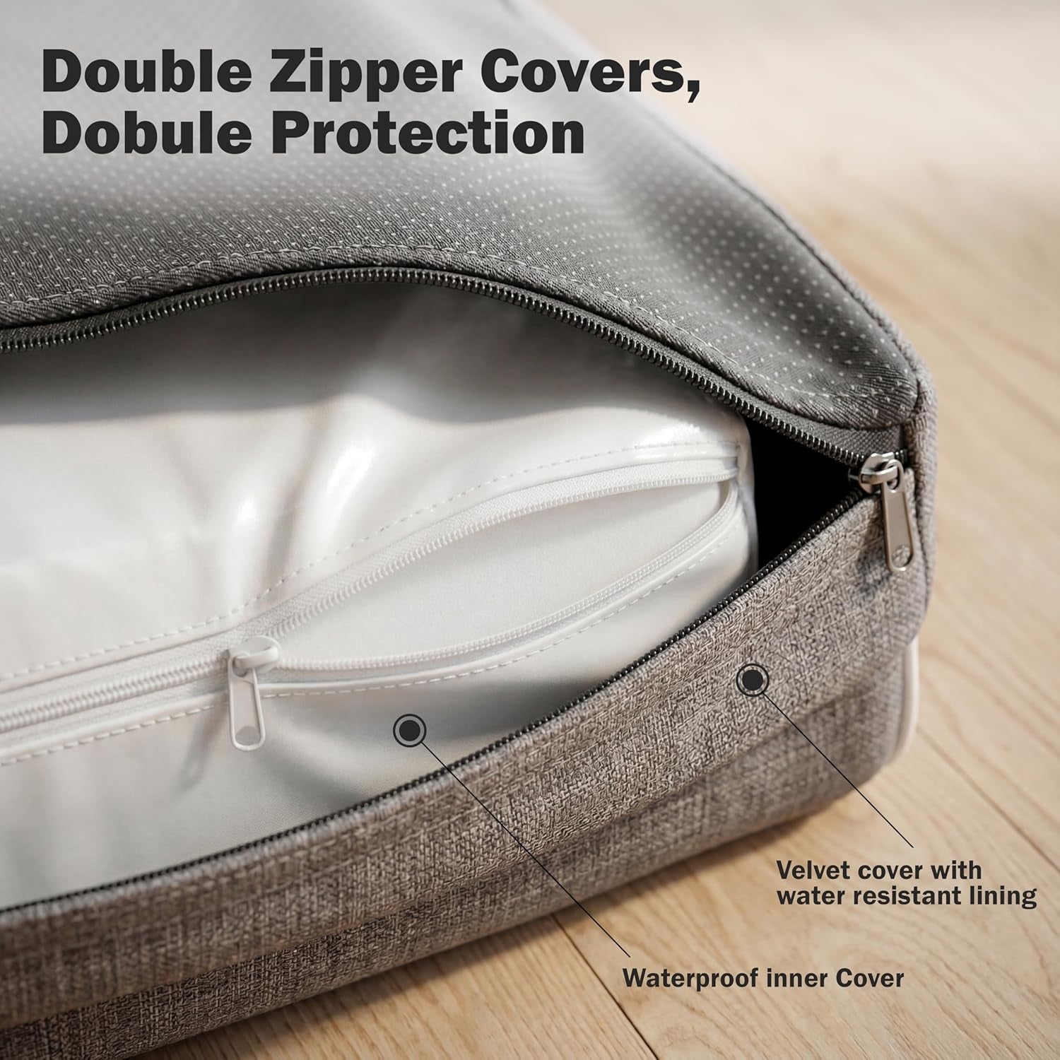 pawfect-orthopedic-dog-bed-for-small-medium-large-dogs-memory-foam-pet-bed-with-3-waterproof-covers-washable-removable-velvet-cover-supportive-bolsters-non-slip-base-medium-32-5x24-5x7-5